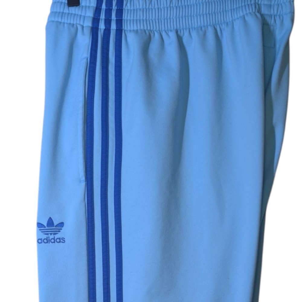 Adidas Mens Light Blue Joggers